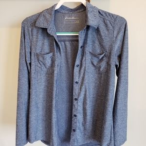 Eddie Bauer performance button-down shirt